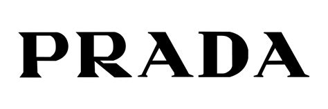 prada insignia|Prada logo font.